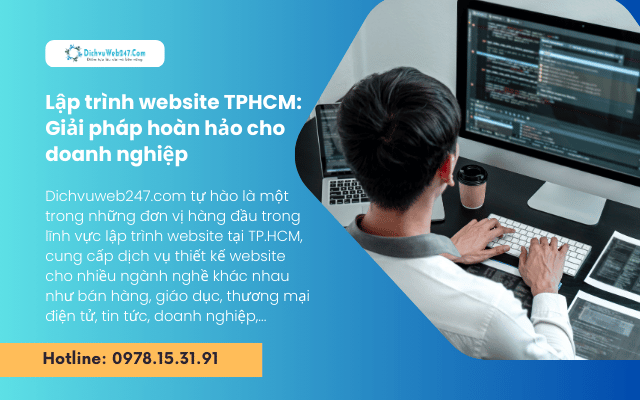 Lập trình website TPHCM: Giải pháp hoàn hảo cho doanh nghiệp