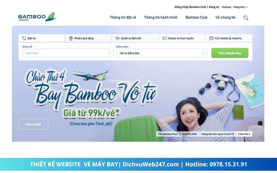 Thiết Kế Website Bán Vé Máy Bay: Tối Ưu Hóa Trải Nghiệm Và Tăng Cường Doanh Số